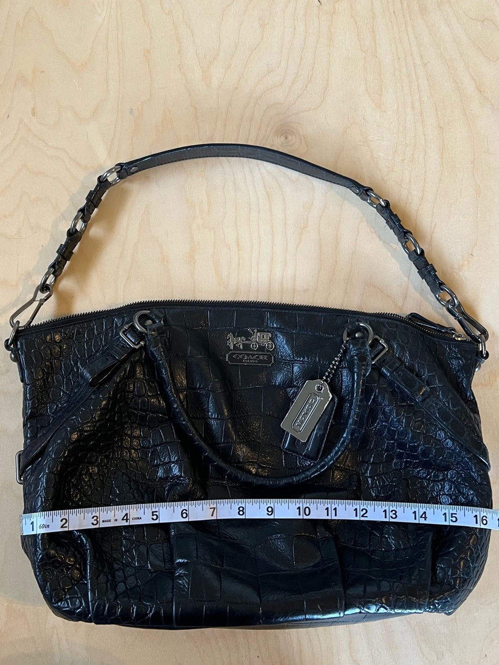 Coach Madison Sofia Satchel - Picture 12 of 13